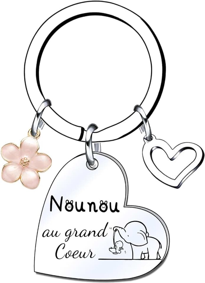 Kinderjuffrouw cadeau kinderjuffrouw sleutelhanger cadeau verjaardag sleutelhanger oppas gepersonaliseerd cadeau oppas origineel cadeau oppas bedankt