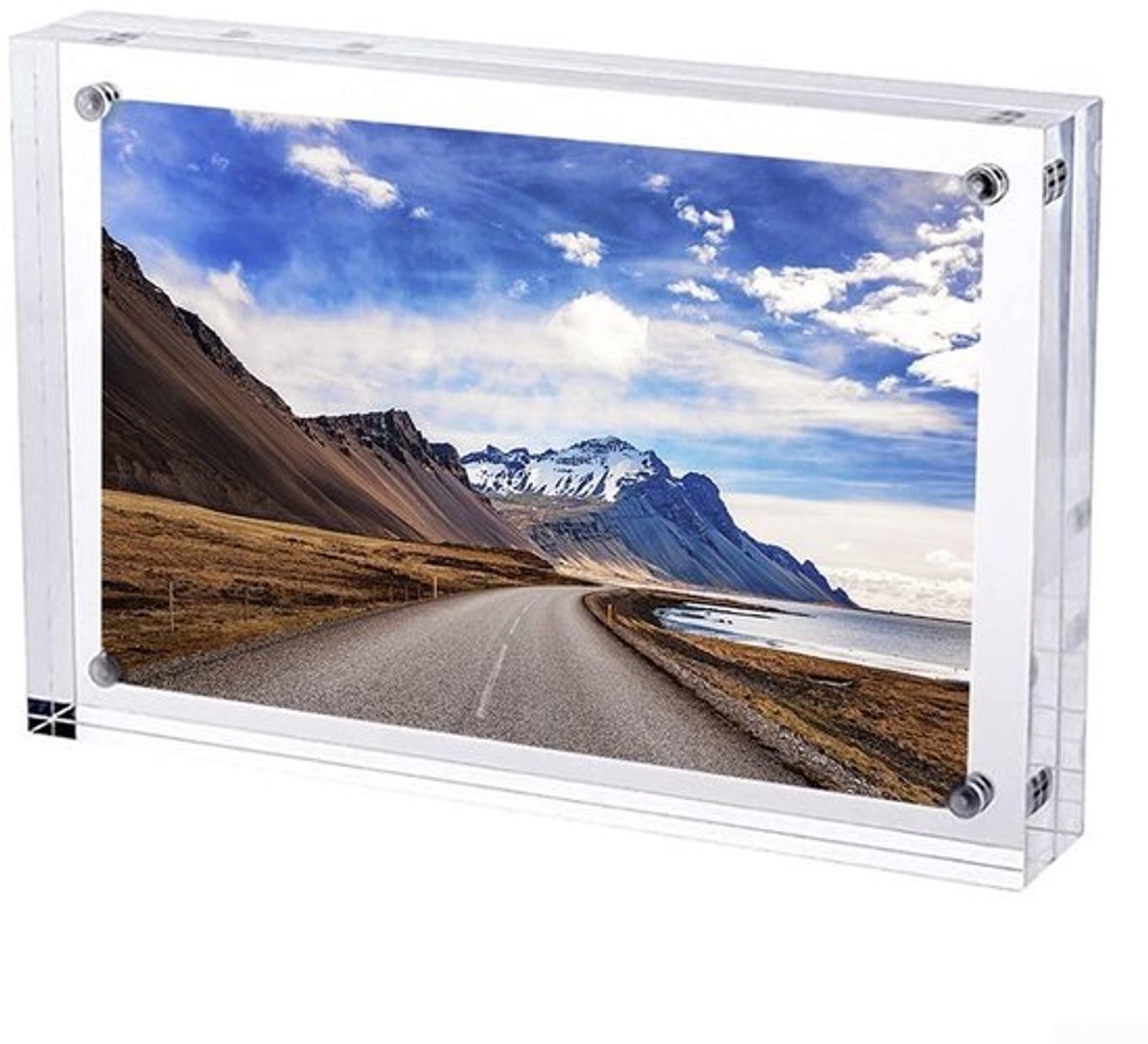 Magnetische Fotolijst - Acryl Showcase - voor Bureaus