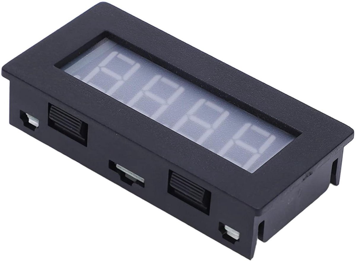 Digitale Toerenteller - RPM Meter - Snelheid Meten - Geheugenfunctie - 0.56 inch display - Groen