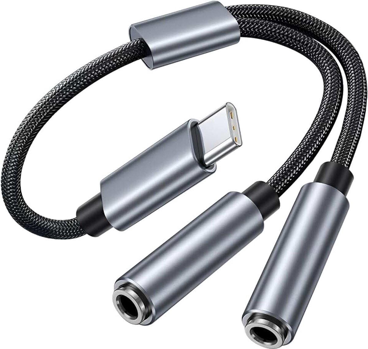 Naar 3,5 mm hoofdtelefoonaansluiting adapter