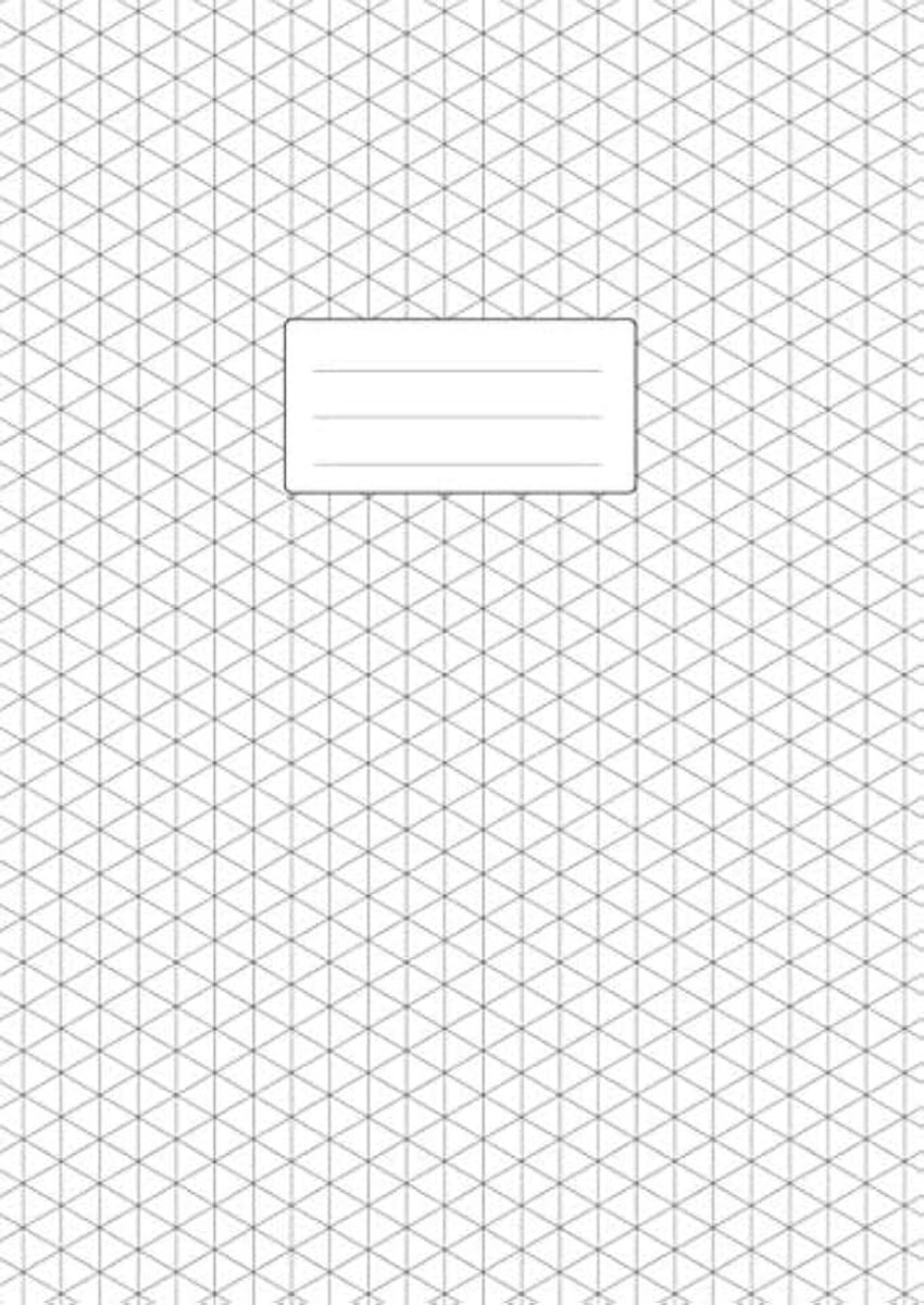 - DIN A4 Isometrie Zeichenbuch: Isometrisch 3D Zeichnen | 110 Seiten | Dreieck Matrix 1/4 Zoll Gleichseitig | Weißes Papier | Softcover Buch