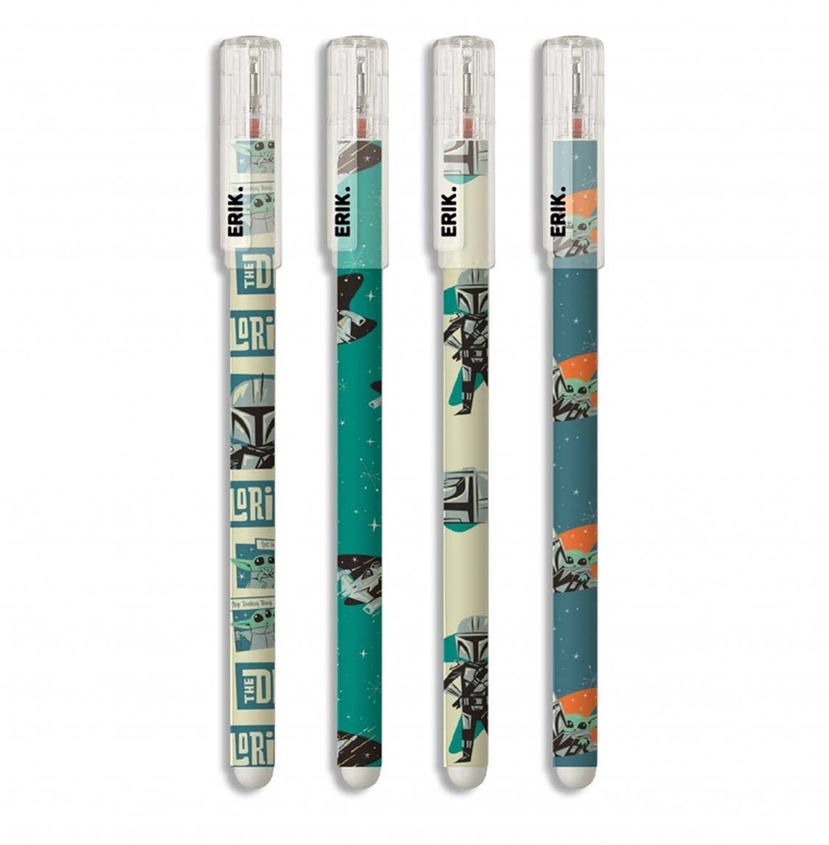 Grupo Erik Disney Star Wars The Mandalorian - Erasable Pen Set Pen - Multicolours