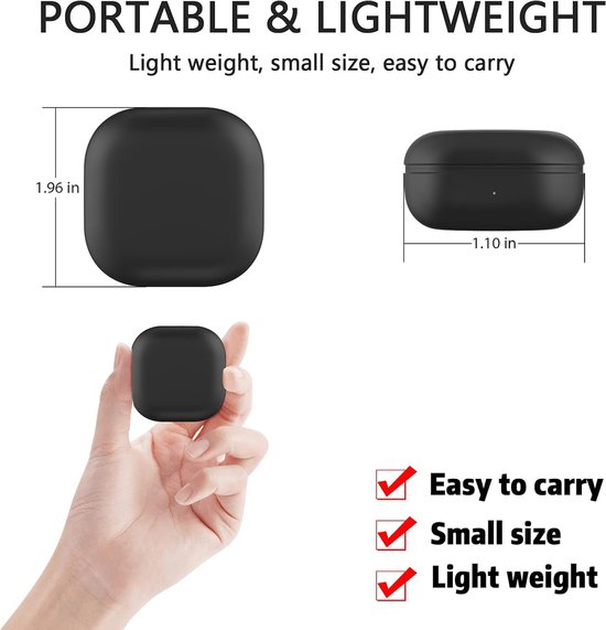 Oplaadcase compatibel met Samsung Galaxy Buds Pro - Vervanging van Draadloze Oplaadcase, Compatibel met Galaxy Buds Pro, Biedt 4 Volledige Oplaadbeurten, Oortjes Niet Inbegrepen — afbeelding 3