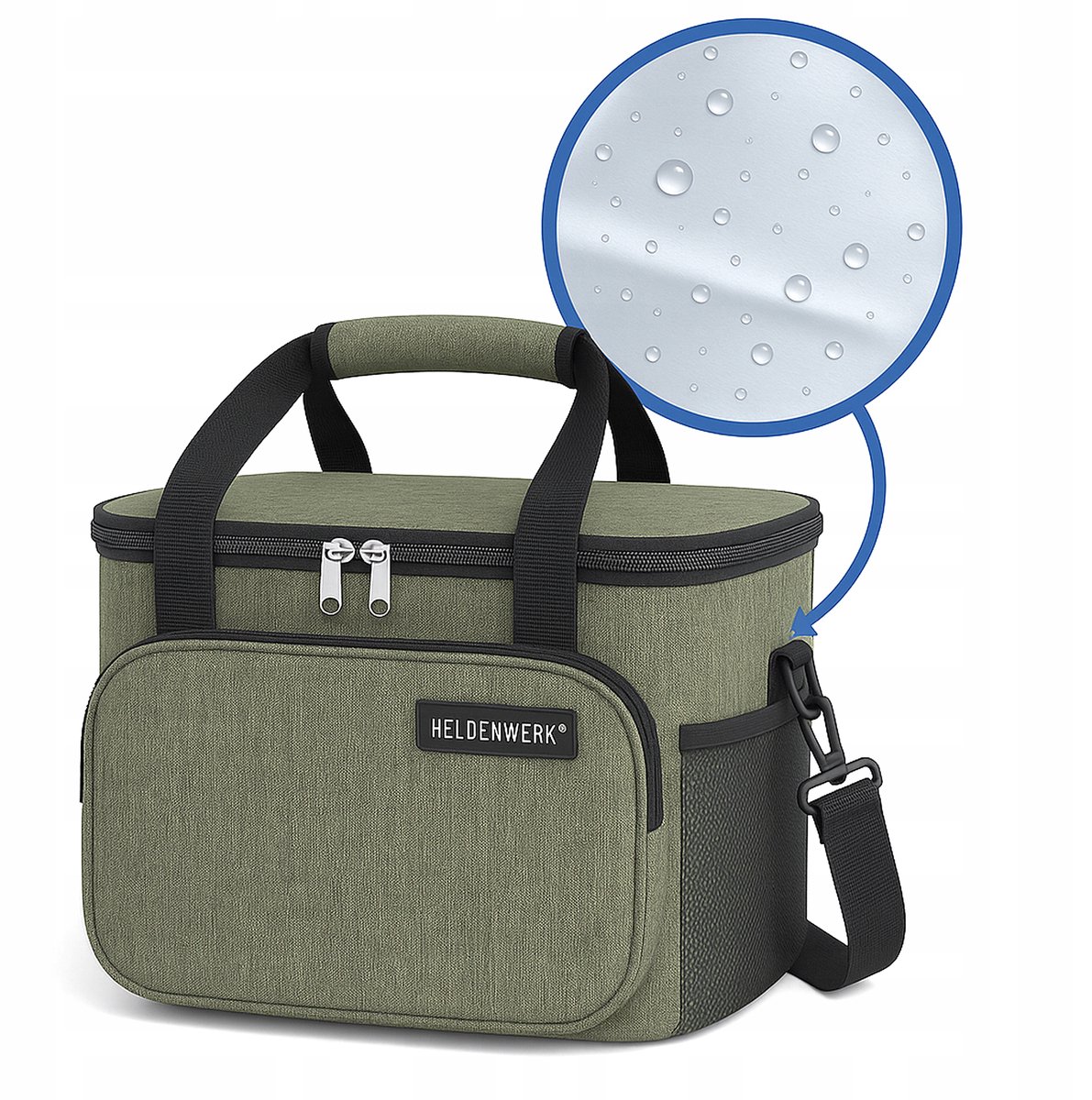 Heldenwerk Thermostas Picknick Strand Lunchbox Travel Geïsoleerd 10L