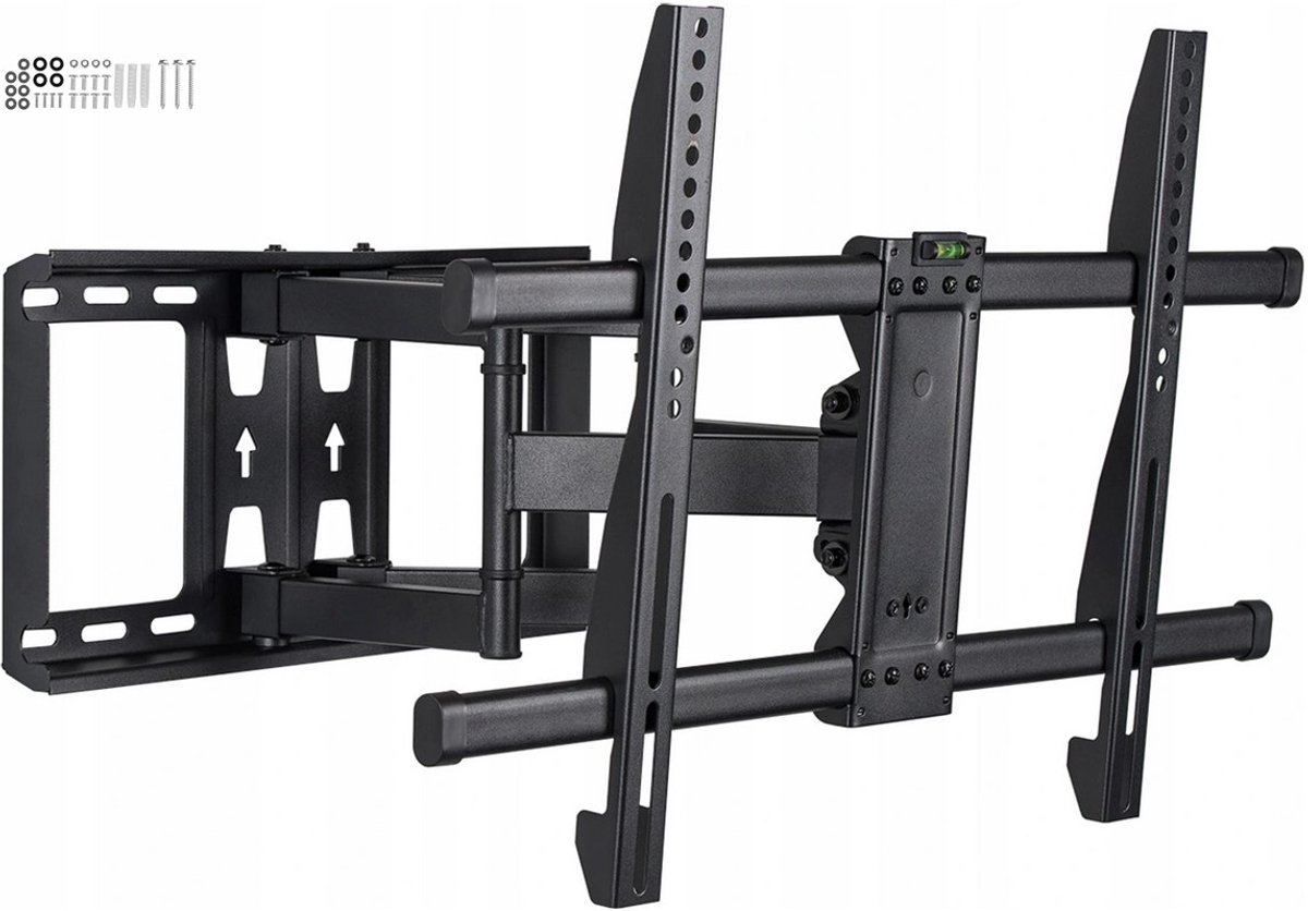 Draaibare TV-muurbeugel voor LG 65QNED813QA, 60kg, 160° draaibaar