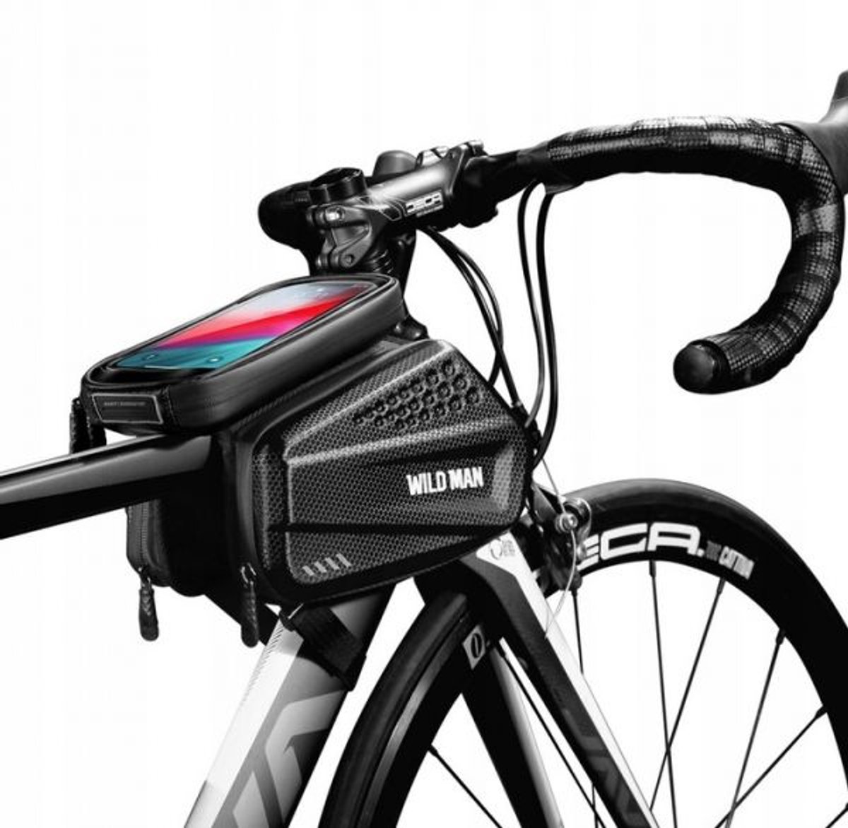 Waterdichte Fietstas met Telefoonhouder - Wild Man ES6