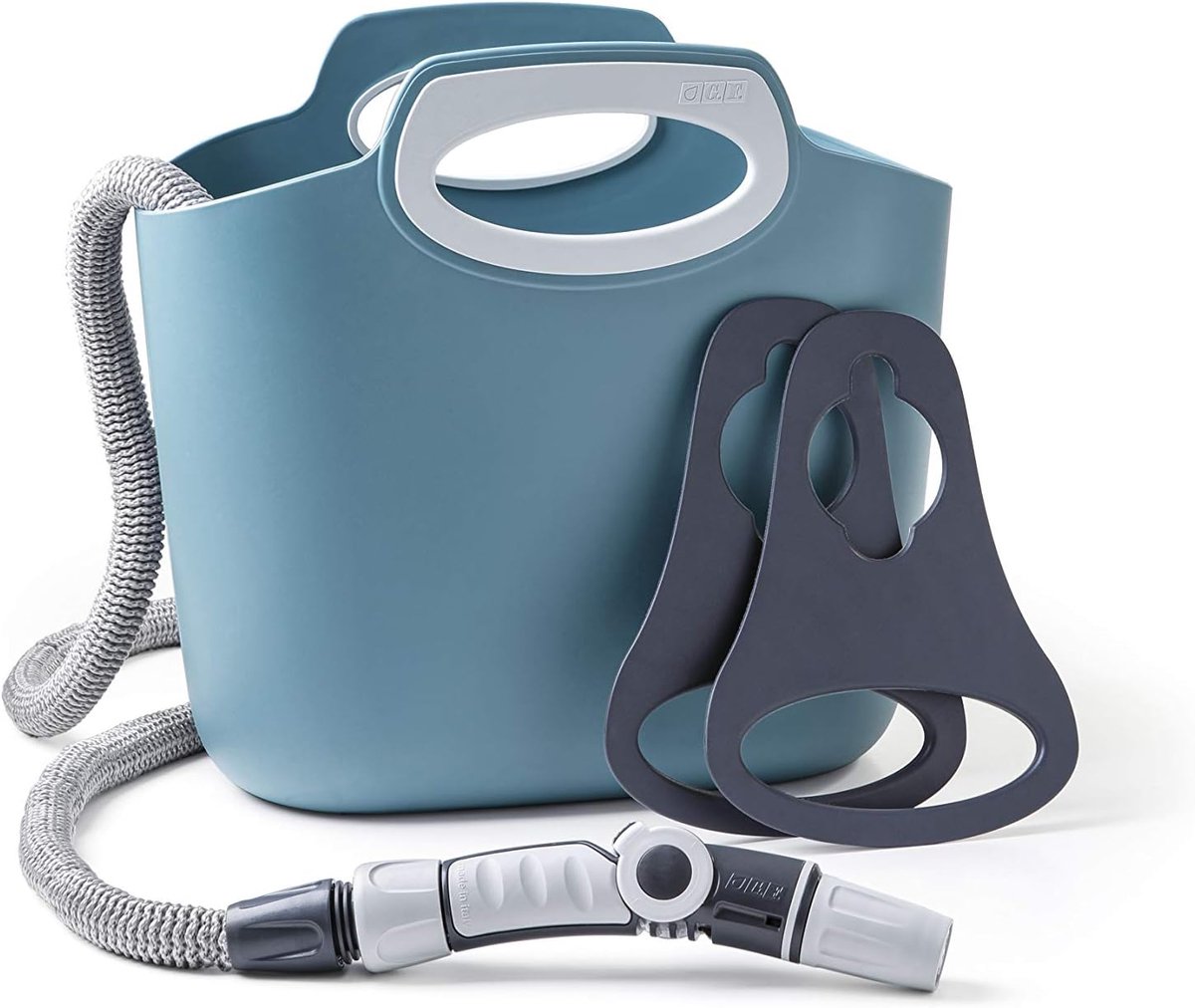 Uittrekbare Tuinslang - Flexibele Slang - Tuin Bewateren - Inclusief Tas - 25 Meter - Blauw – foto 4