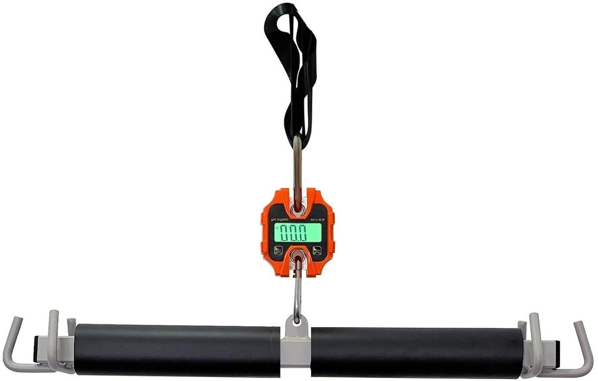 Mechanische Personenweegschaal - Universele Weegschaal - Installatie en Werk - Achtergrondverlichting Scherm - Capaciteit 204 kg - Grijs