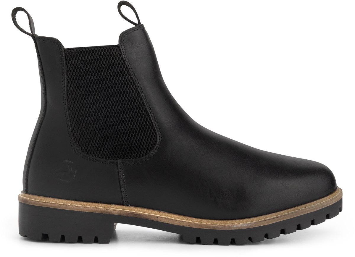 Travelin' Hossa Heren - Chelsea boots - Wol gevoerd - Zwart