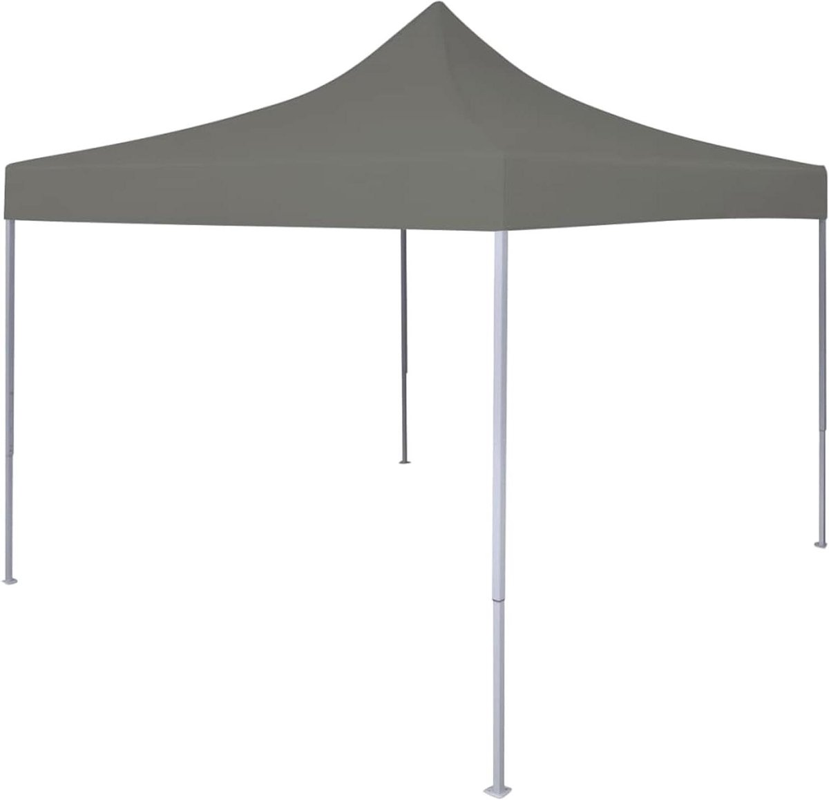 Opvouwbare Partytent - Tuinpaviljoen Feesttent - Buitenfeesten Organiseren - Waterdicht UV-bestendig - 3 x 3 meter - Antraciet