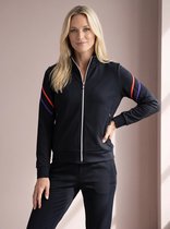 Sjeng Sports FLORENTIN - Maat: XL Dark Blue - Tennis Vest Vrouwen - Sportvest - 87% polyester, 13% elastaan, foamy interlock
