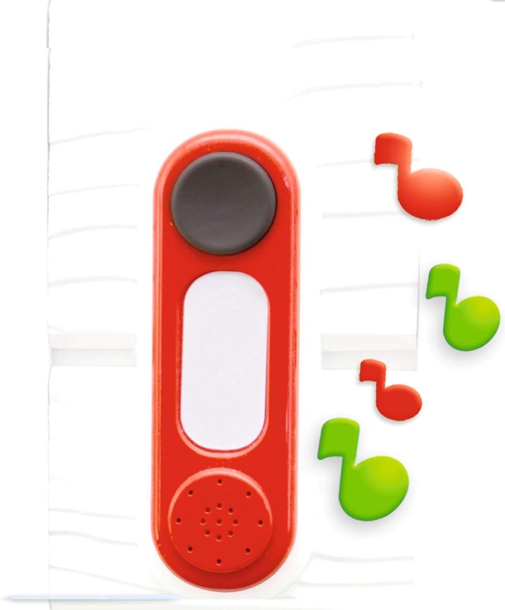 Elektronische Deurbel - Speelhuis Accessoire - Kinderspel - Realistisch Geluid - 12 x 4 x 4 cm - Niet gespecificeerd