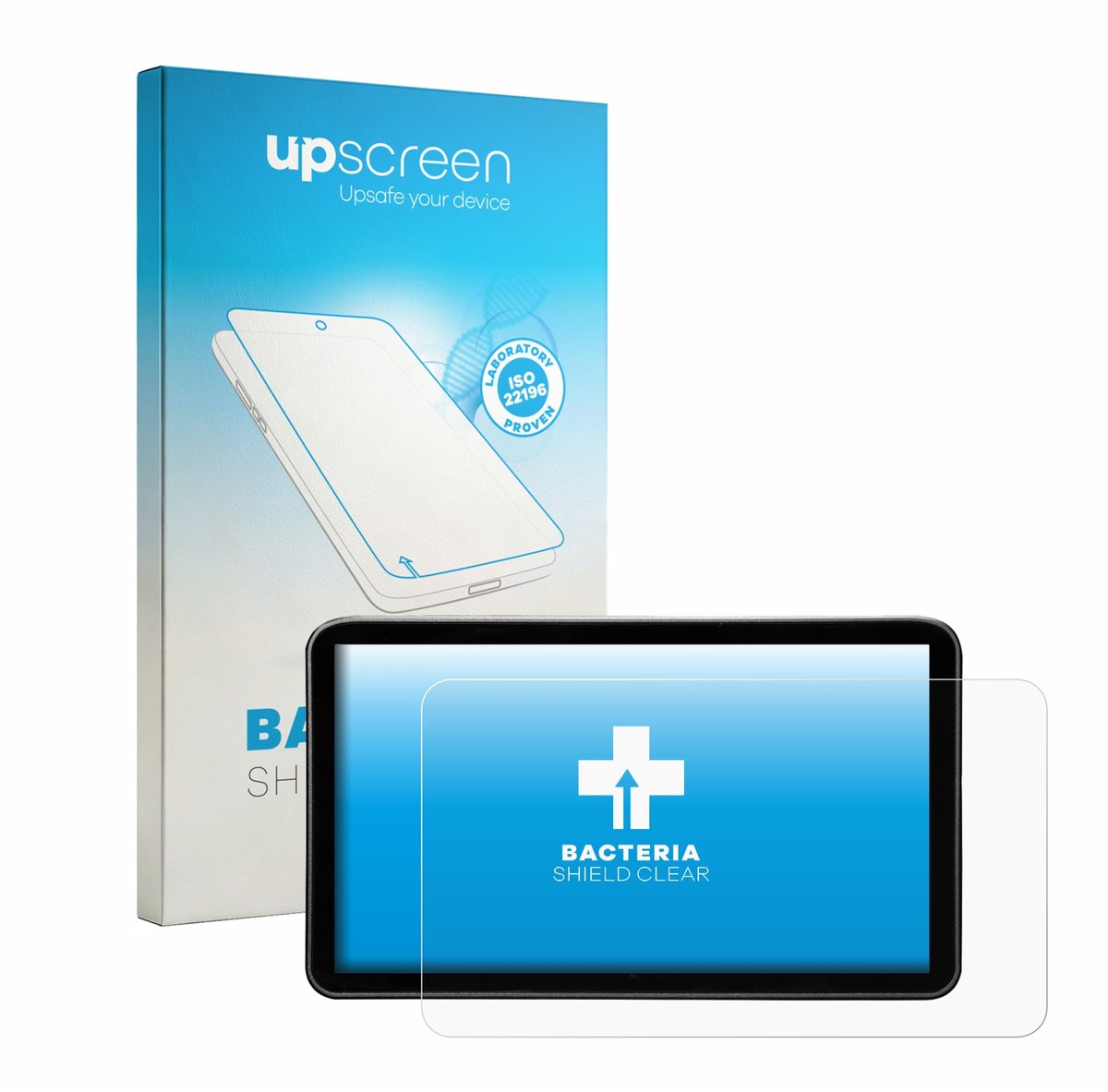 upscreen - Screenprotector voor Portkeys LS7P 7" - Folie Beschermfolie transparant antibacterieel