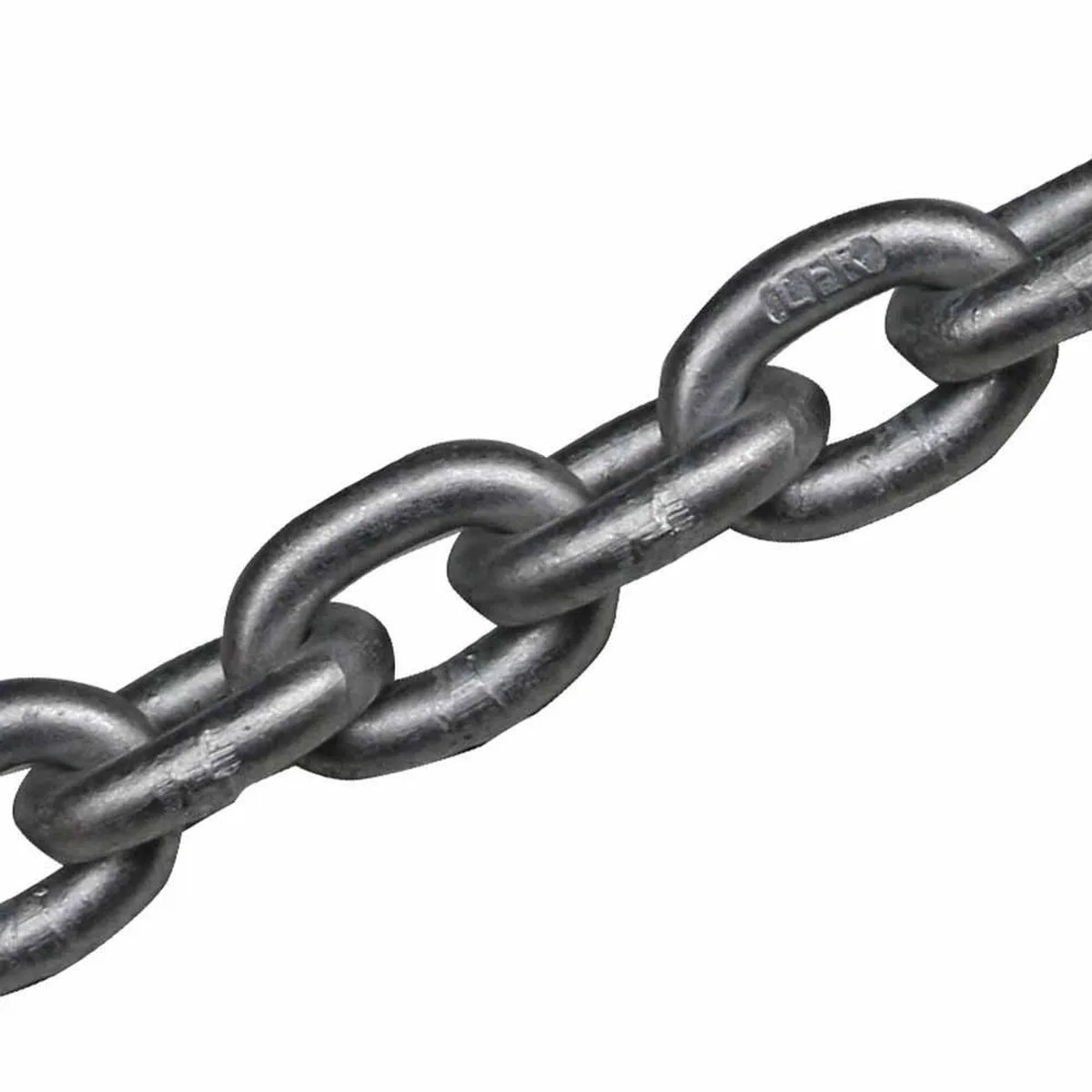 Lofrans Gegalvaniseerde Ketting Iso 4565/din 766/g40 Gekalibreerd 8 Mm 50 M Grijs