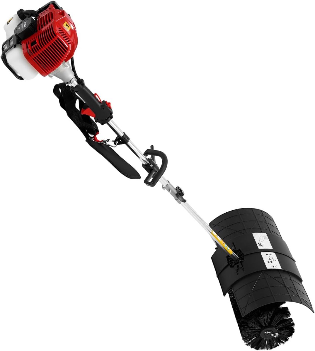 Motorveger 52 cc - 2-takt 2.3 pk - Benzine - Efficiënt reinigen van tuinen en paden - SnelShoppen