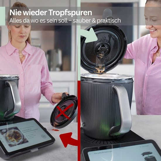 Compatibel Thermomix TM7 - Perfecte houder voor Thermomix TM7, praktisch, stabiel en precies passend van Compatibel — afbeelding 2