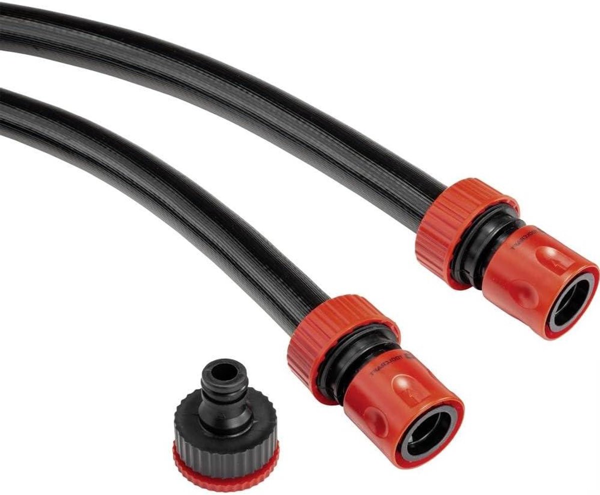 Tuinslang - Waterslang - Tuin besproeien - Synthetisch nylon rubber - 30 meter 13 mm - Zwart