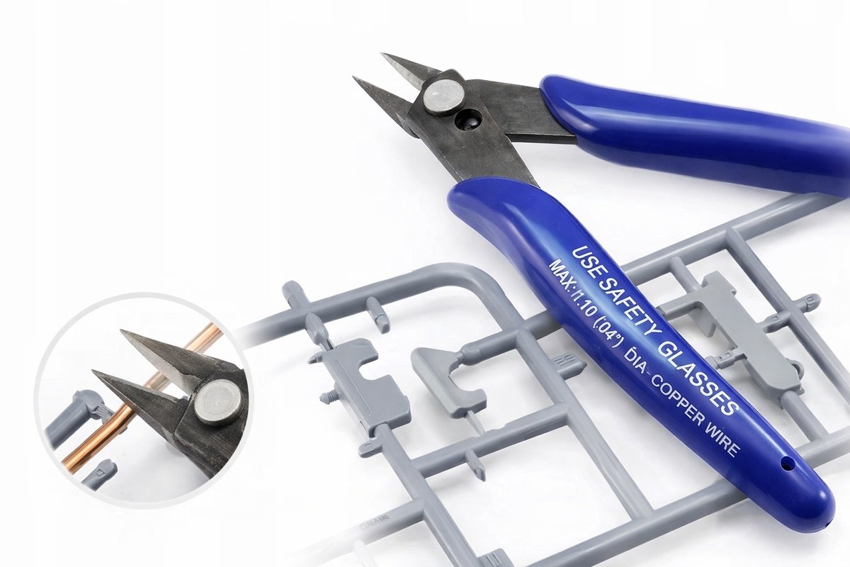 Precisie modelbouw tang PLATO 170 voor kunststof - flush cut