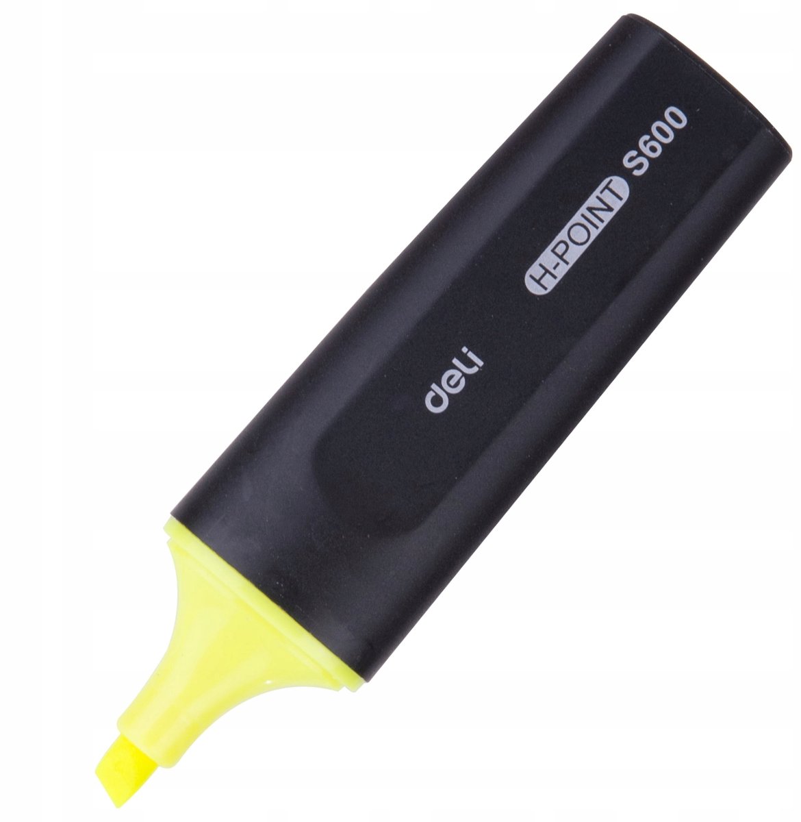 Deli H-Point gele marker 1-5 mm - sneldrogend en niet-vervagend