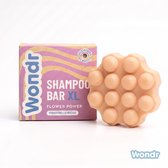 Wondr Shampoo Bar XL - Flower Power - Alle Haartypes & Gevoelige Hoofdhuid - 110g Duurzame Soap Bar - Aanbevolen door Apothekers