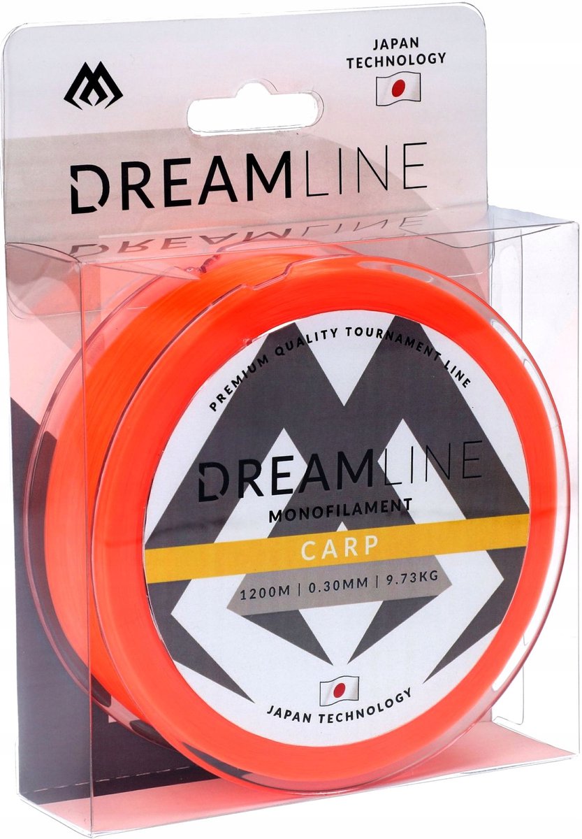Mikado Dreamline Carp Vislijn 0.40mm 1200m Fluo Oranje