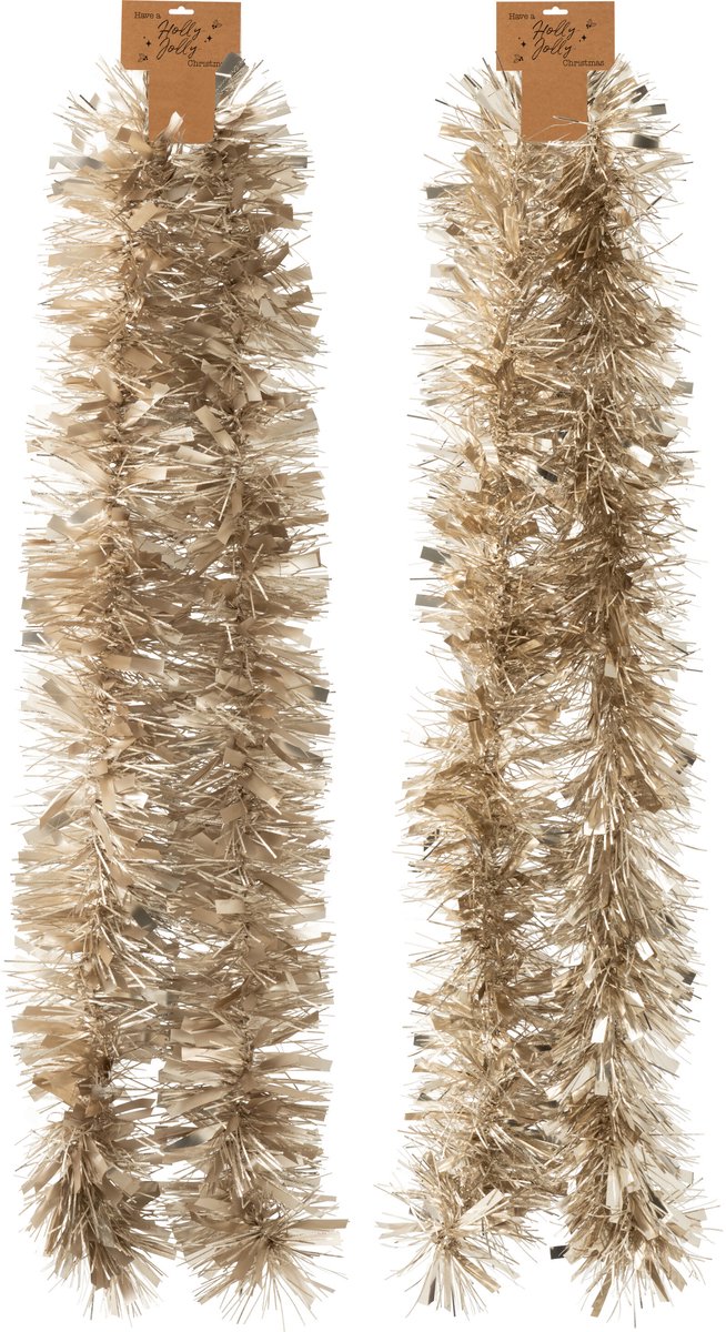 J-Line slinger Pet - kunststof - greige - 2 stuks