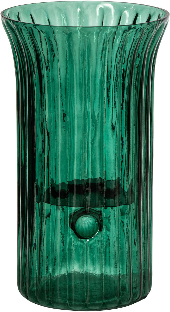 J-Line Kandelaar - glas - turquoise - small