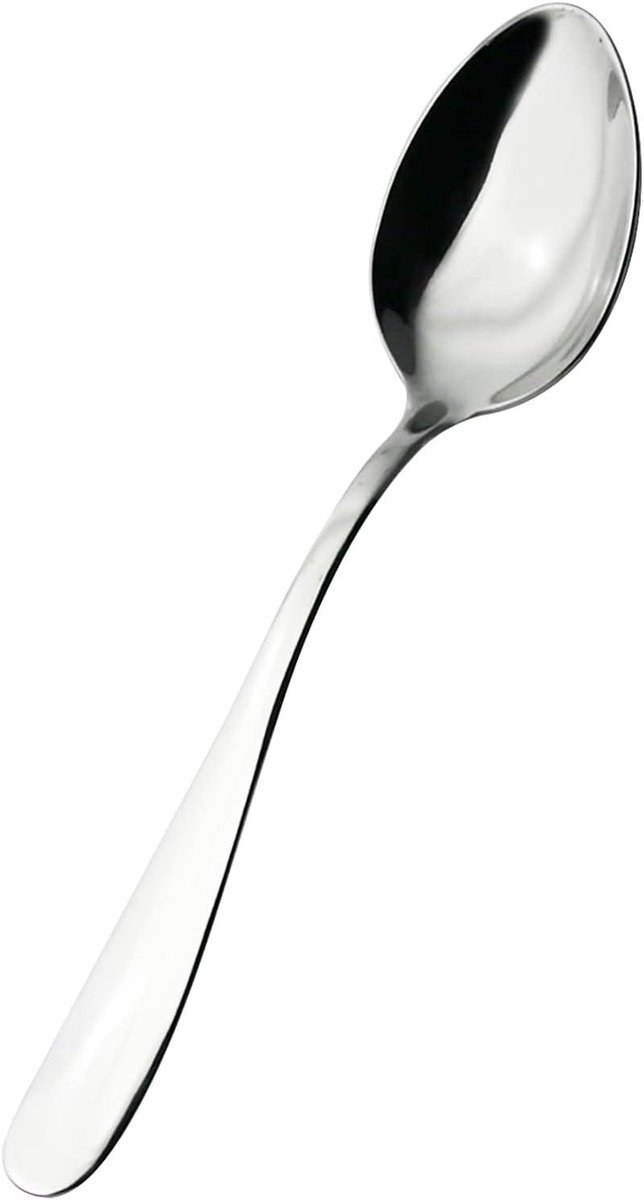 Tafel Lepel - Bestekstuk - Eten Serveren - 1.8 mm Dikte - 30 cm - Zilverkleurig