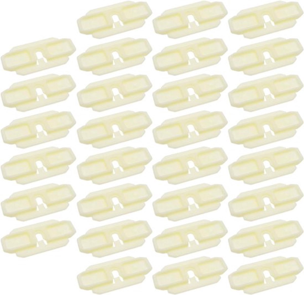 Deurbekleding clip auto - Audi - Compatibel - Zwart - 30 stuks - Trim houder - Geschikt voor Audi 100, A6 C4, 80 Cabrio - 443853909A clips.