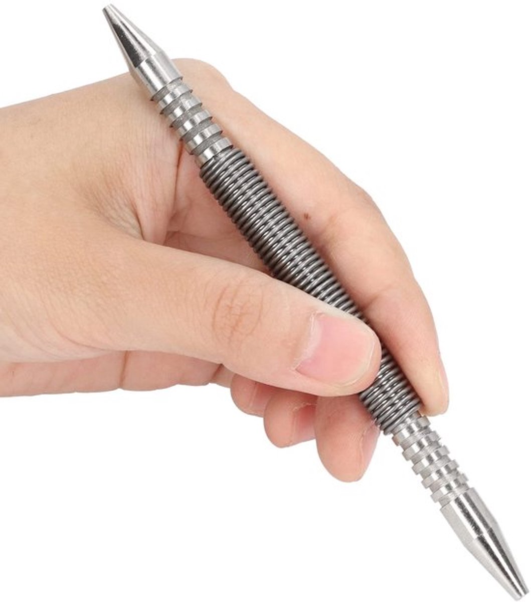 Veer Nagel Dubbele Kop - Professionele Nagelset - 3500 PSI Slagkracht - Koolstofstaal - Draagbaar - Efficiënt Ontwerp