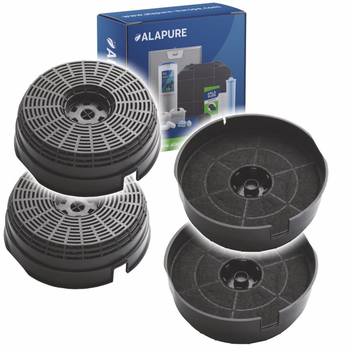 2x 3800 Koolstoffilter voor 4055374690 / MCFE37 / CFC0038000 / 752620 / 484000008782 (2St.)