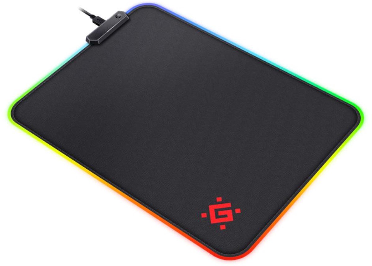 Defender Gaming Pad Zwart L Licht 350X300X4Mm Led Rgb Hoog