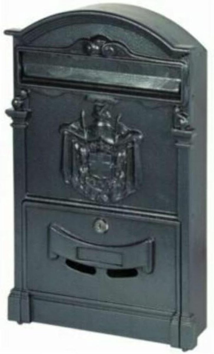 Brievenbus - Postbak - Brieven Ontvangen - Gepoedercoat Aluminium - 41x26x9 cm - Grijs
