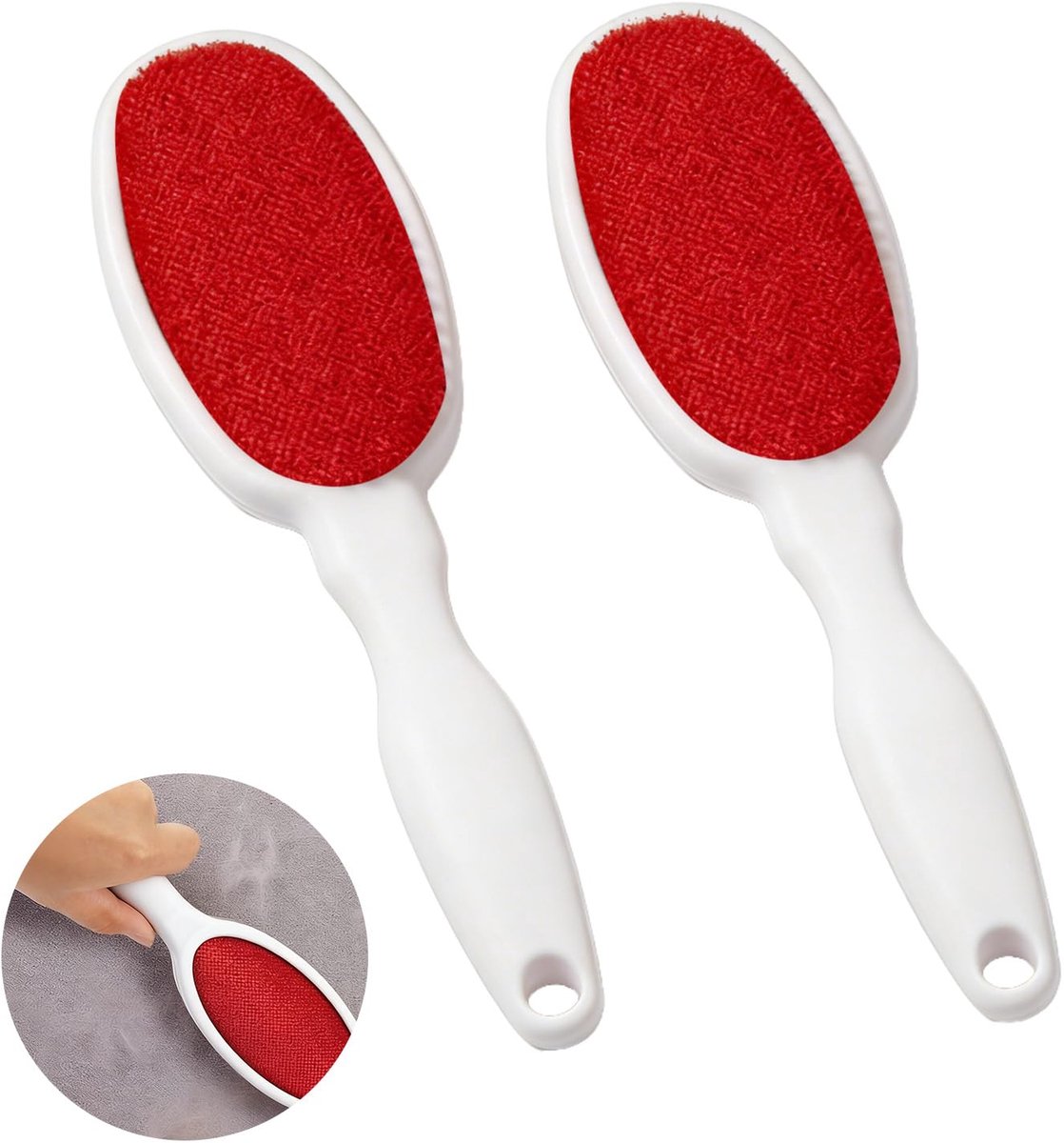 Dubbelzijdige pluisborstels, kledingborstel, anti-haren voor kleding, dekens, anti-pluisjes, kleding, kledingborstel voor katten en honden