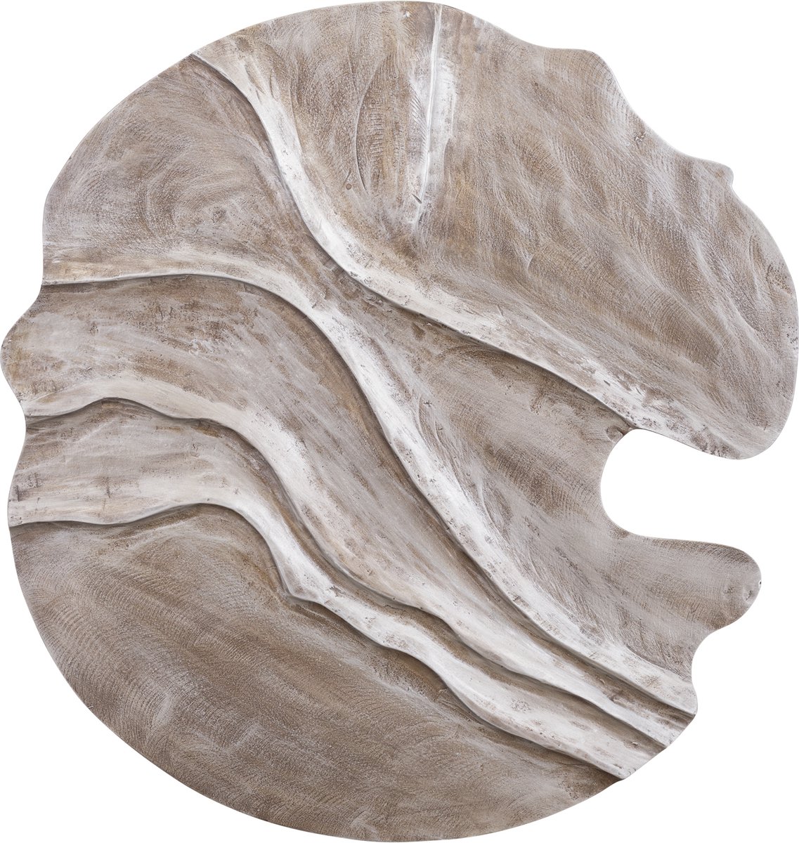 PTMD Wandpaneel Samraj - 90x2x90 cm - MDF - Bruin