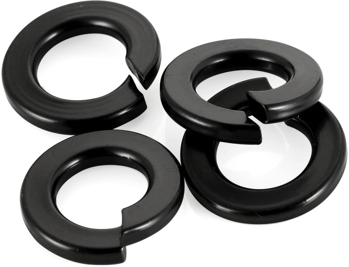 50 stuks veerringen, M4, veerringen, sluitringen, roestvrij staal, A2, V2A, metalen schijven voor schroeven en moeren