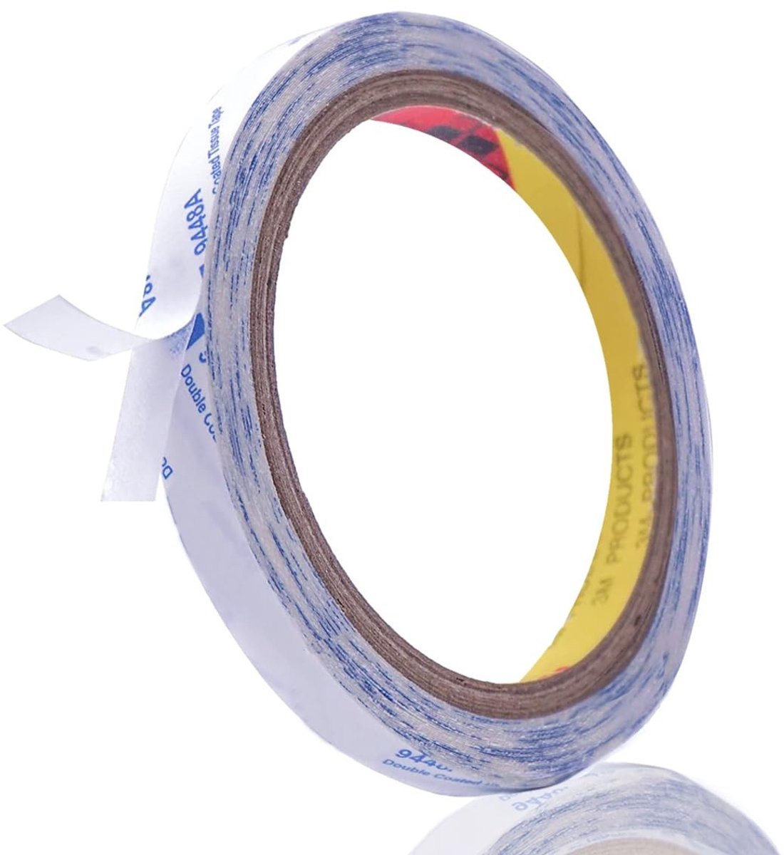 Dubbelzijdige tape, sterke zelfklevende tape voor knutselen, 10mm breed, 50 meter lang, ideaal voor scrapbooking en hobbyprojecten