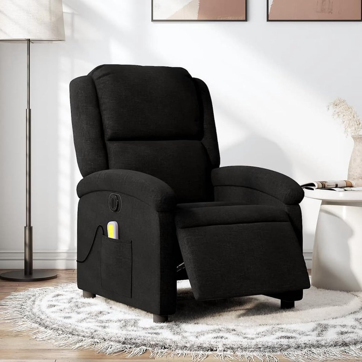 Massagefauteuil - Relaxstoel Elektrisch - Ontspannen Thuis - Elektrisch Verstelbaar - 110 kg - Zwart