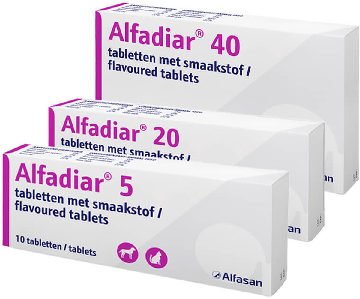 Alfadiar 20 - 10 x 10 tabletten
