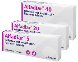 Alfa Alfadiar 20 - 10 x 10 tabletten - 10 stuks