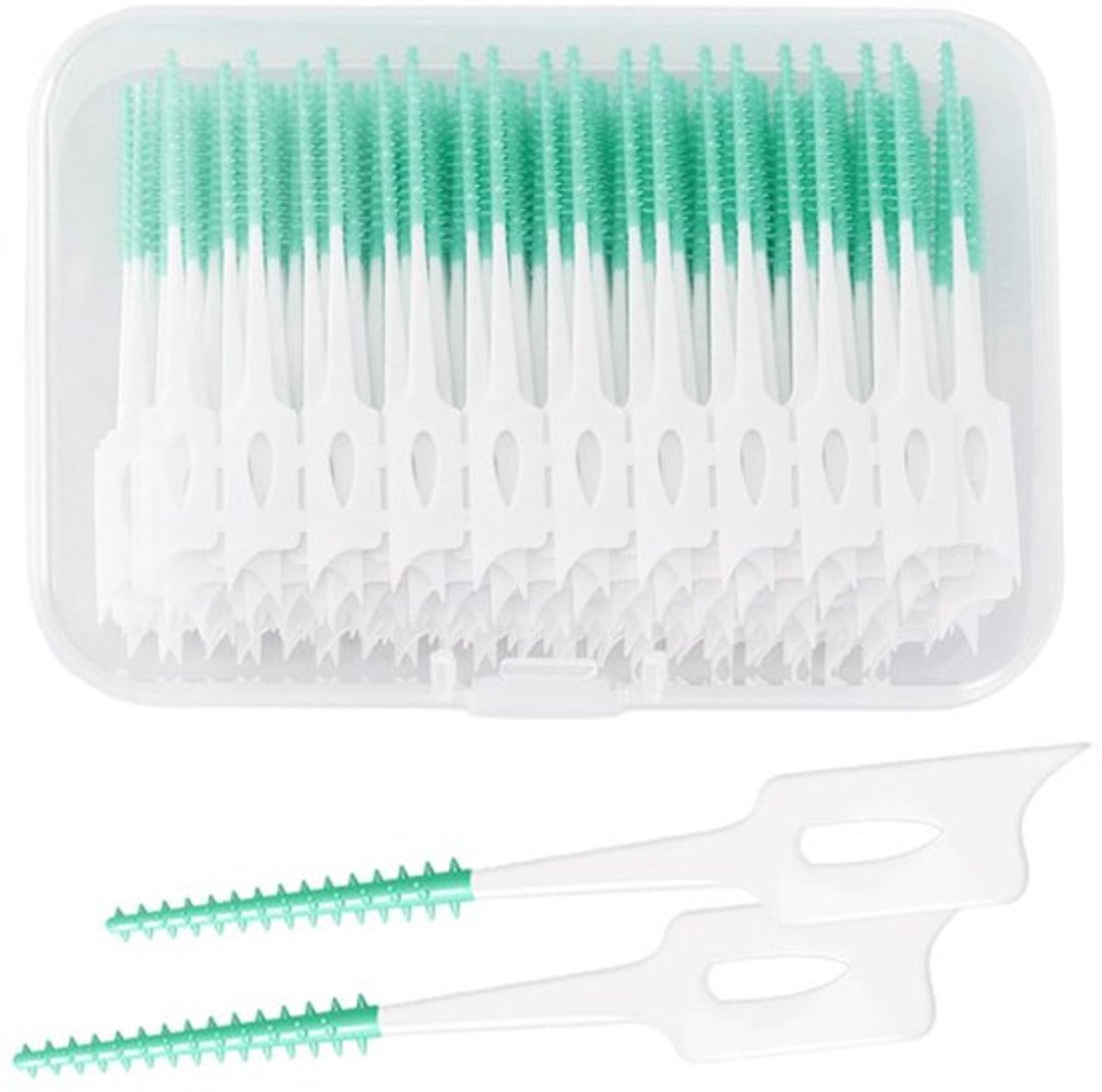 Effectieve interdentale brushes - 100 stukken - MTTProducts