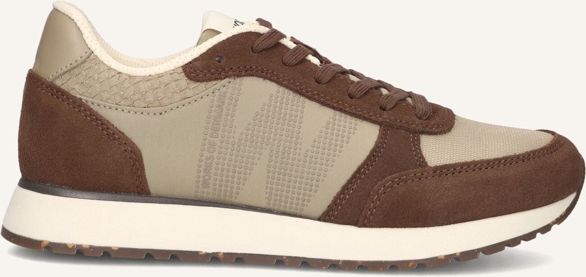 Woden Ronja Sneakers - Dames - Bruin - Maat 41