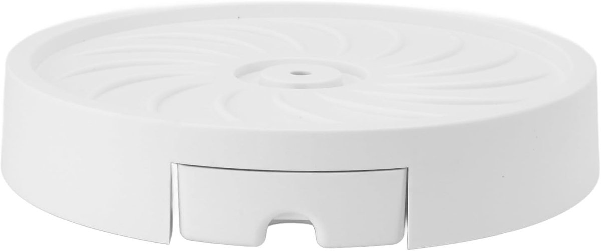 Rollende Plantenstandaard - Plantenkar Bloempot - Planten Verplaatsen - Verborgen Wielen - 30 cm Binnenmaat - Wit