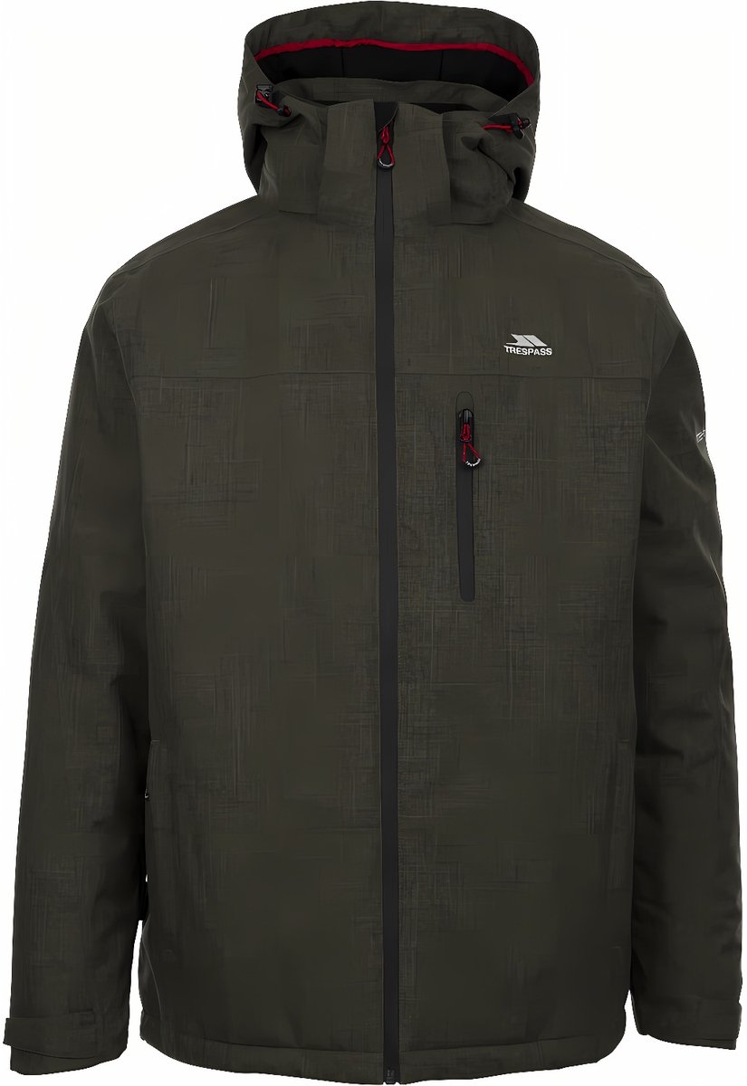 Trespass regenjas Fyfinn Jacket Dark Vine Marl