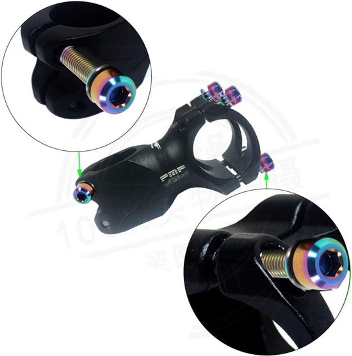 Sterke bouten voor fiets - titanium material, Shopcentral