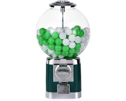 Snoepautomaat - Ballenbak Dispenser - Koffiepad Opslag - Interactieve Keuzeschakelaar - 240 Capsules - Groen