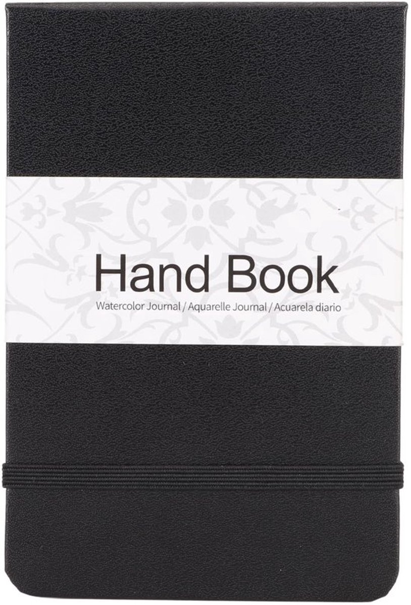 Solidchoice - Dailygoody - Aquarelschetsboek - schetsen voor onderweg - harde PU