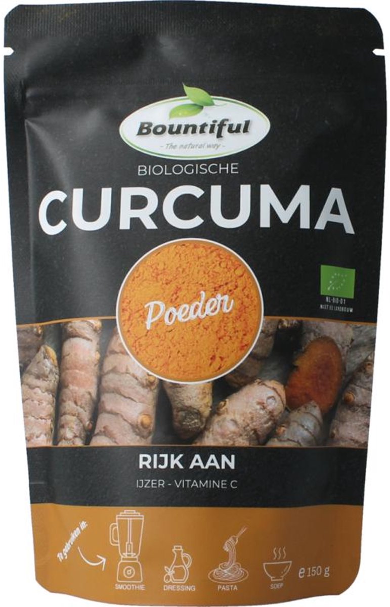 Bountiful Curcuma Poeder Bio (150 gr)