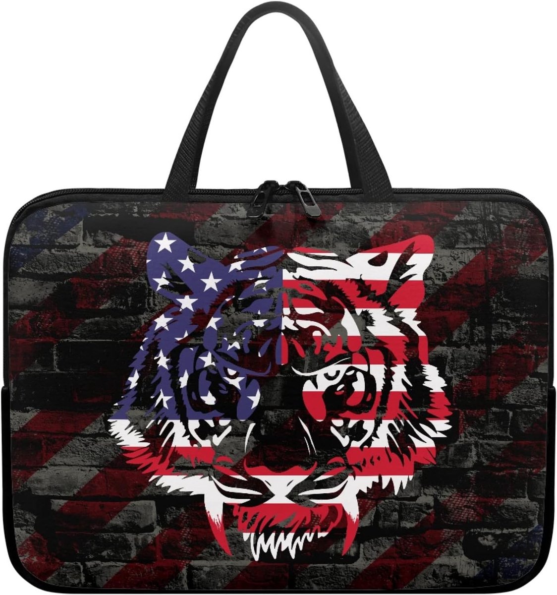 Laptoptas met Handvat - Laptop Sleeve Hoes - Laptop Bescherming - Waterdicht Neopreen Materiaal - 10-17 inch - Diverse Kleuren