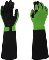 Tuinhandschoenen - Beschermende handschoenen - Rozensnoei - Doornbestendig - 35 cm lengte - Groen